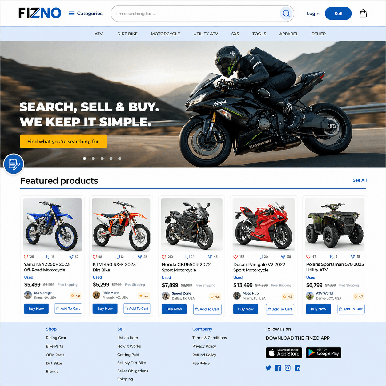 Fizno-E-Commerce Marketplace