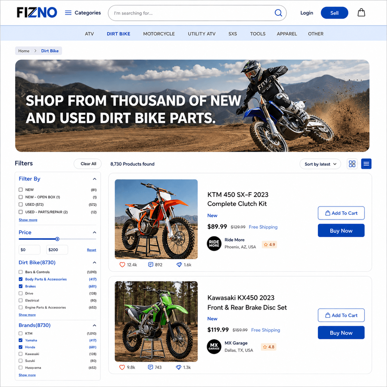 Fizno-E-Commerce Marketplace