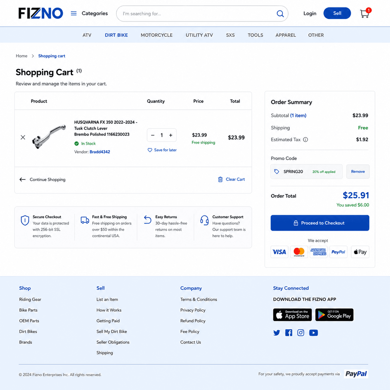 Fizno-E-Commerce Marketplace