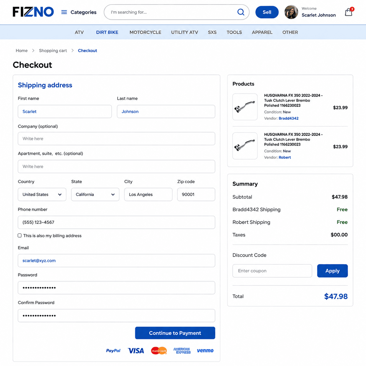 Fizno-E-Commerce Marketplace