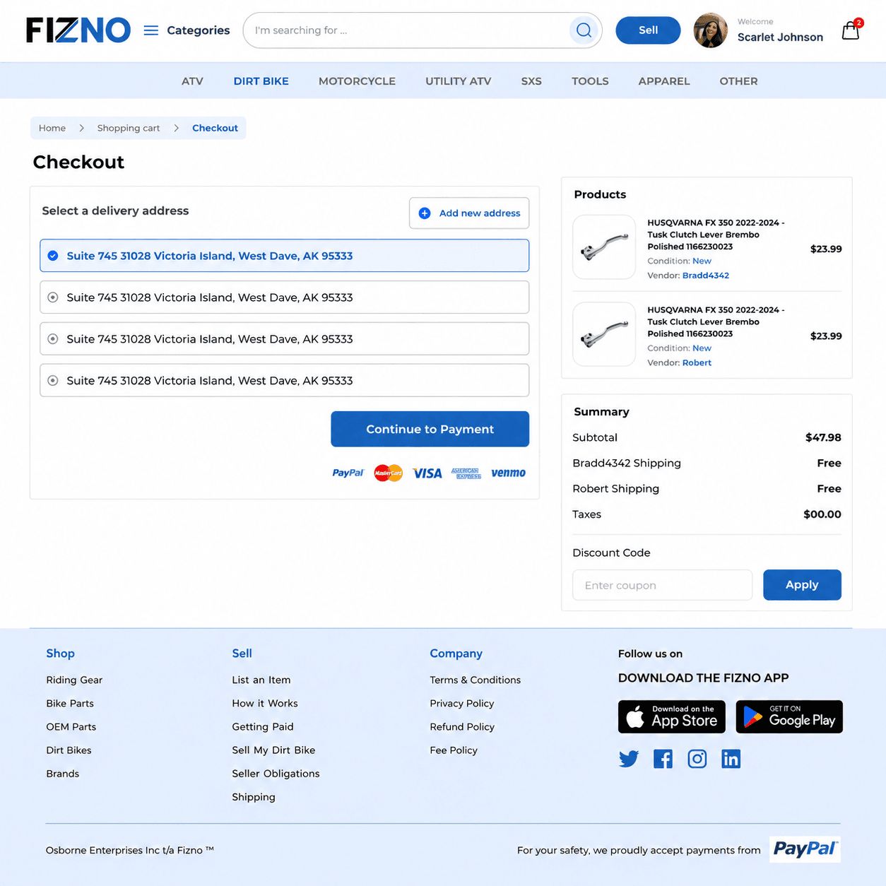 Fizno-E-Commerce Marketplace