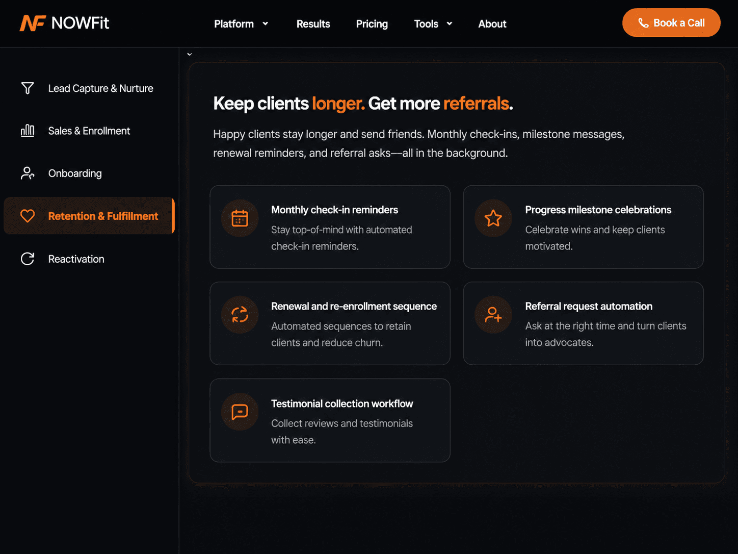 NowFit: Fitness Coaching Platform