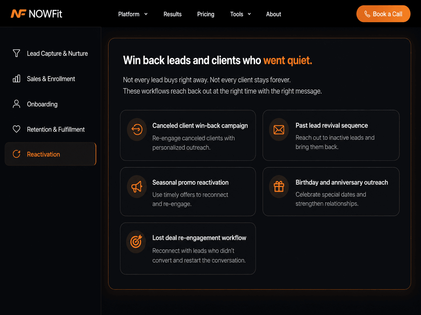 NowFit: Fitness Coaching Platform