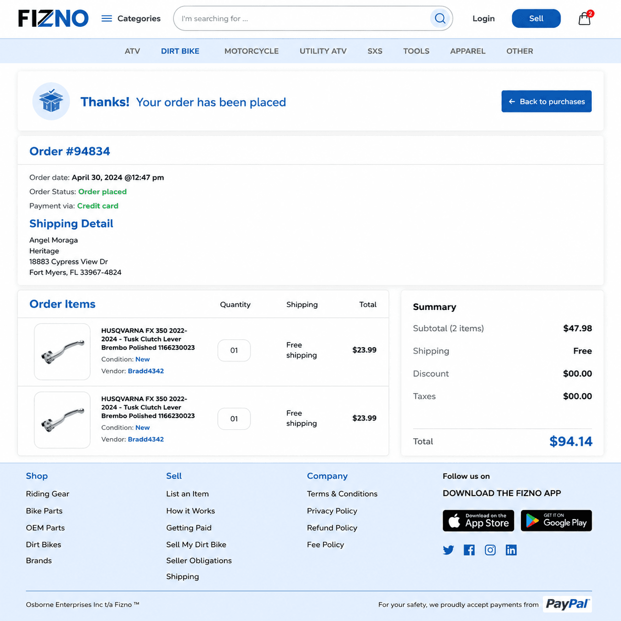 Fizno-E-Commerce Marketplace
