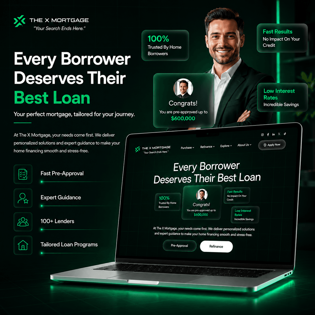 TheXMortgage-Web App Platform