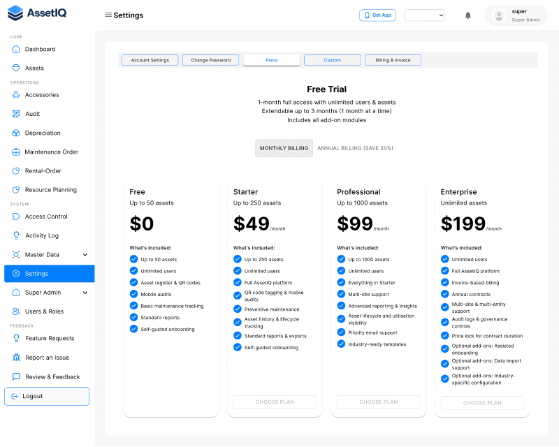 AssetIQ- Asset Management Software