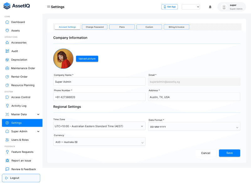 AssetIQ- Asset Management Software