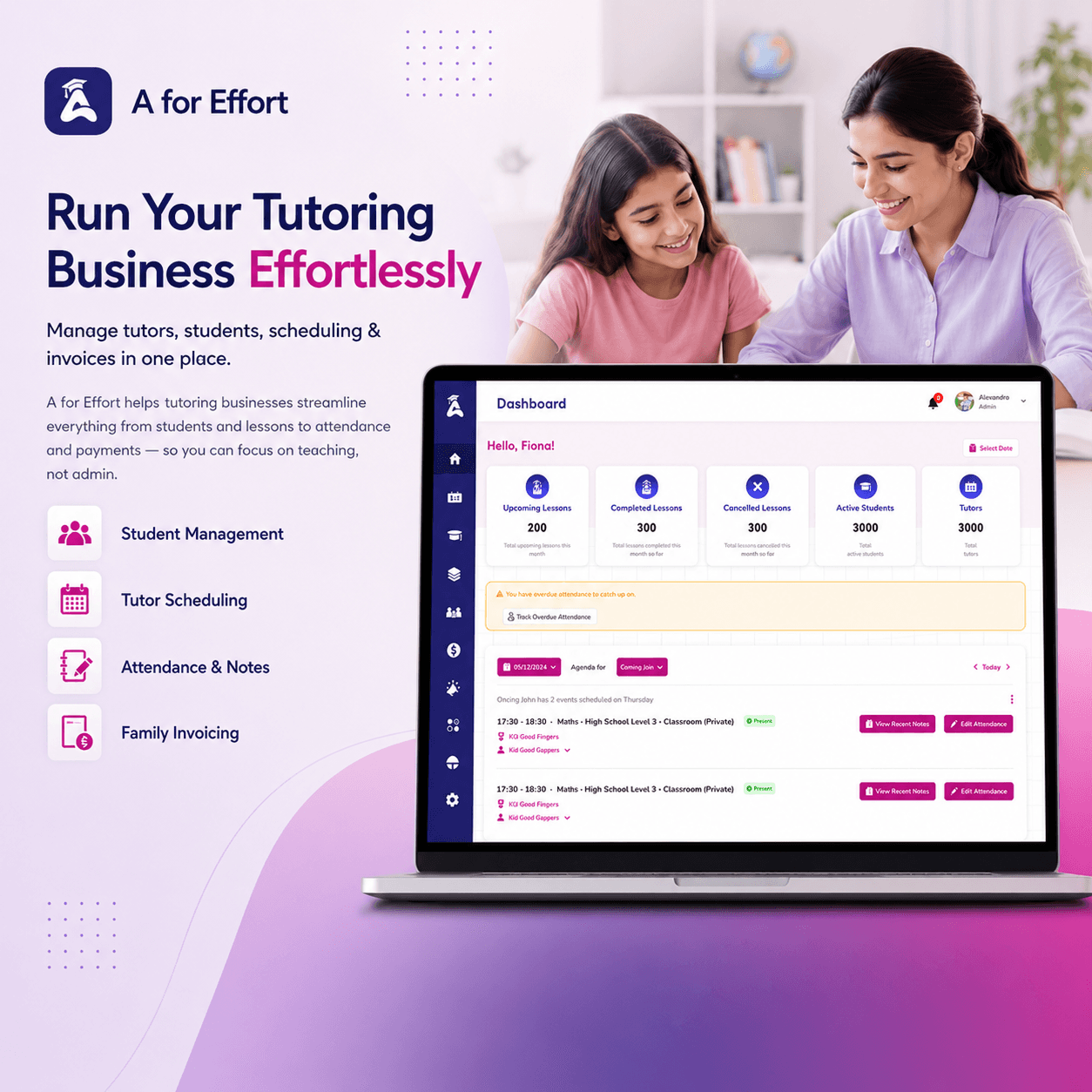 A for Efforts: Education Management