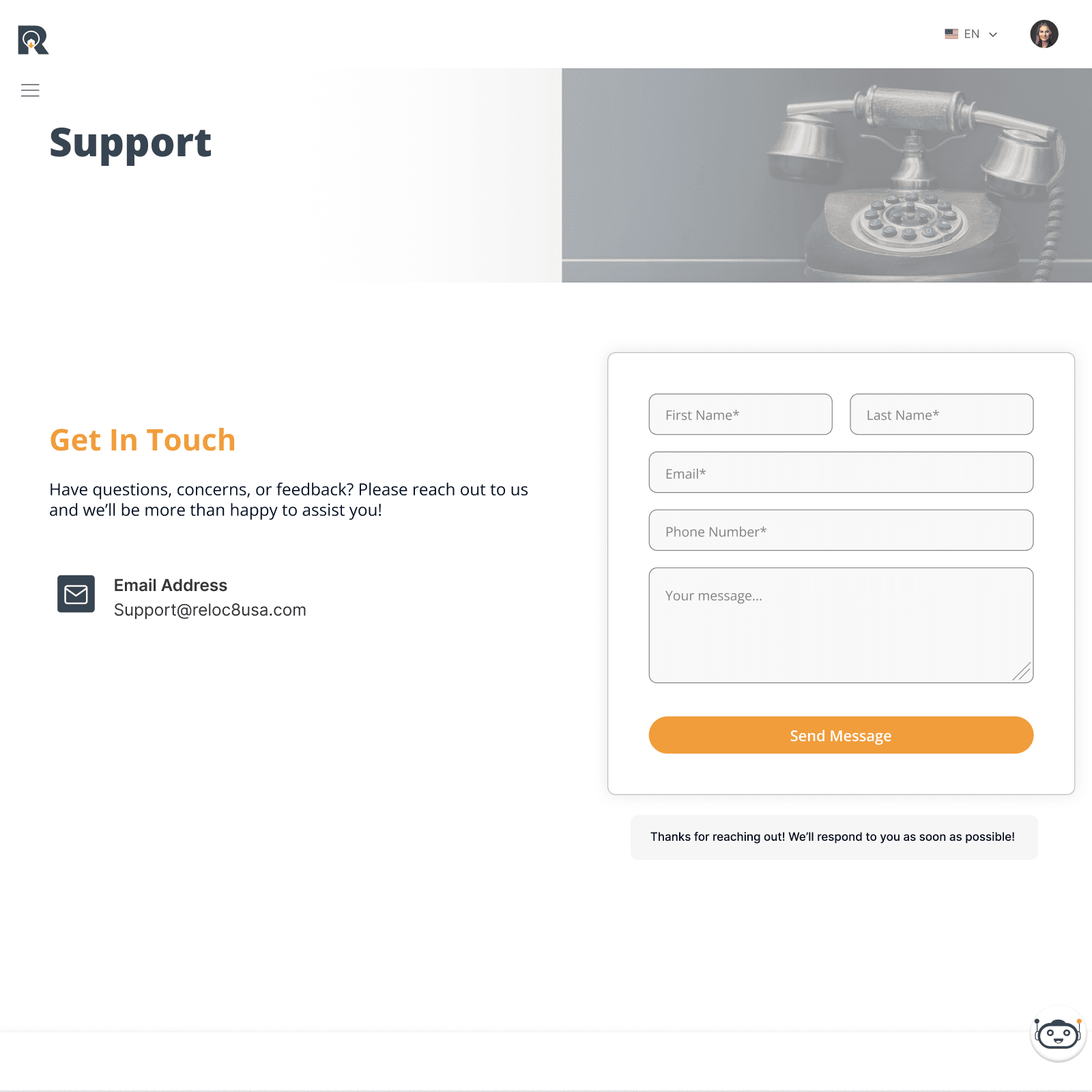 Reloc8- Relocation Web App