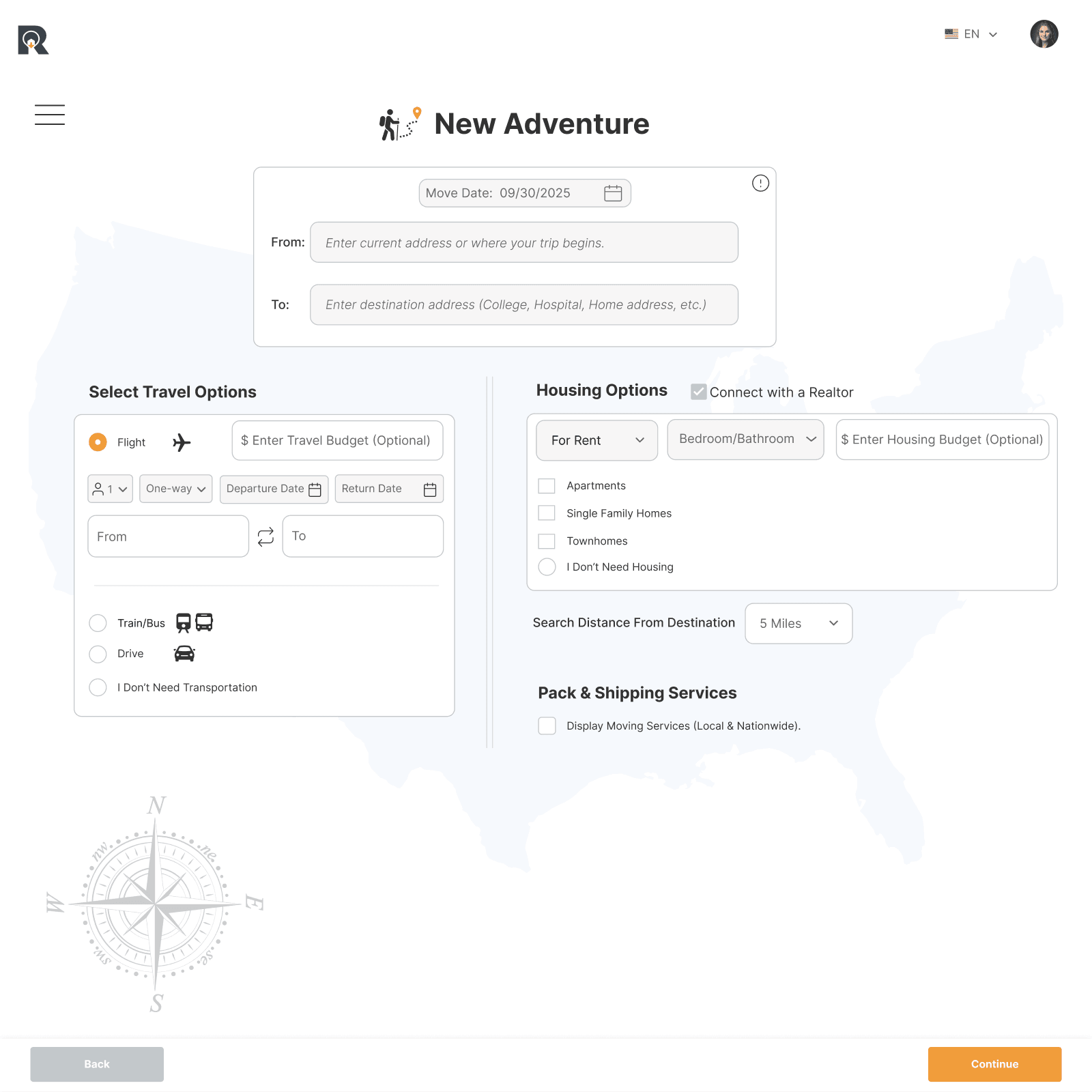 Reloc8- Relocation Web App