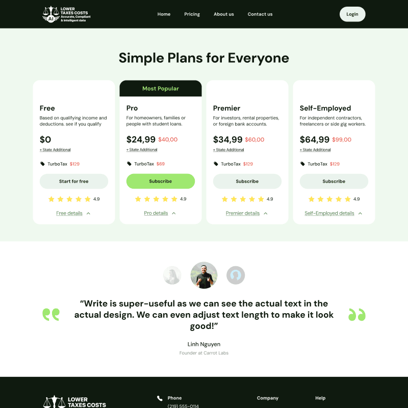 Lower Taxes Costs- Tax Management