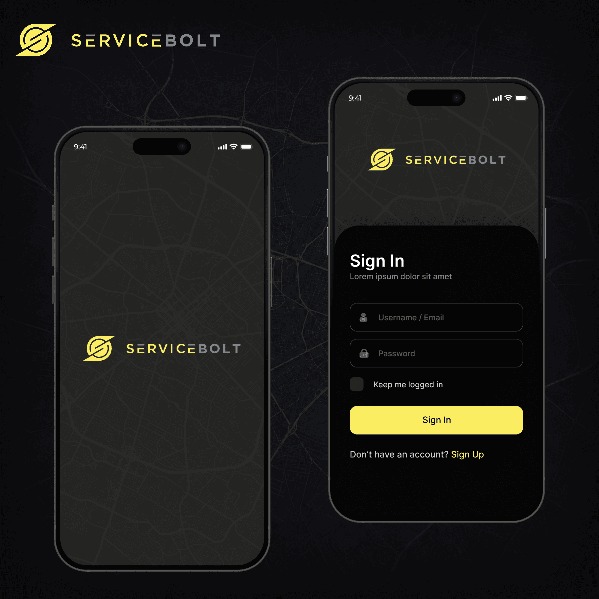 Service Bolt- Customer Management Mobile App