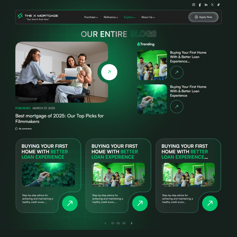 TheXMortgage-Web App Platform