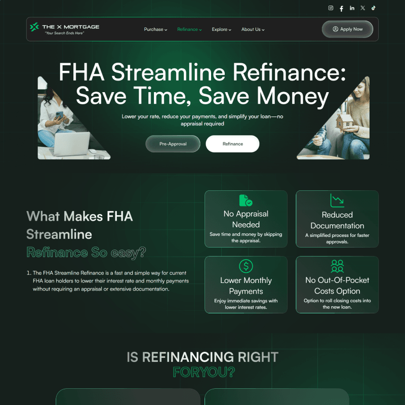 TheXMortgage-Web App Platform