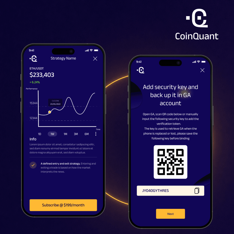 CoinQuant: AI-Powered Trading Platform