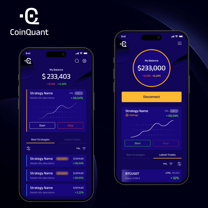 CoinQuant: AI-Powered Trading Platform