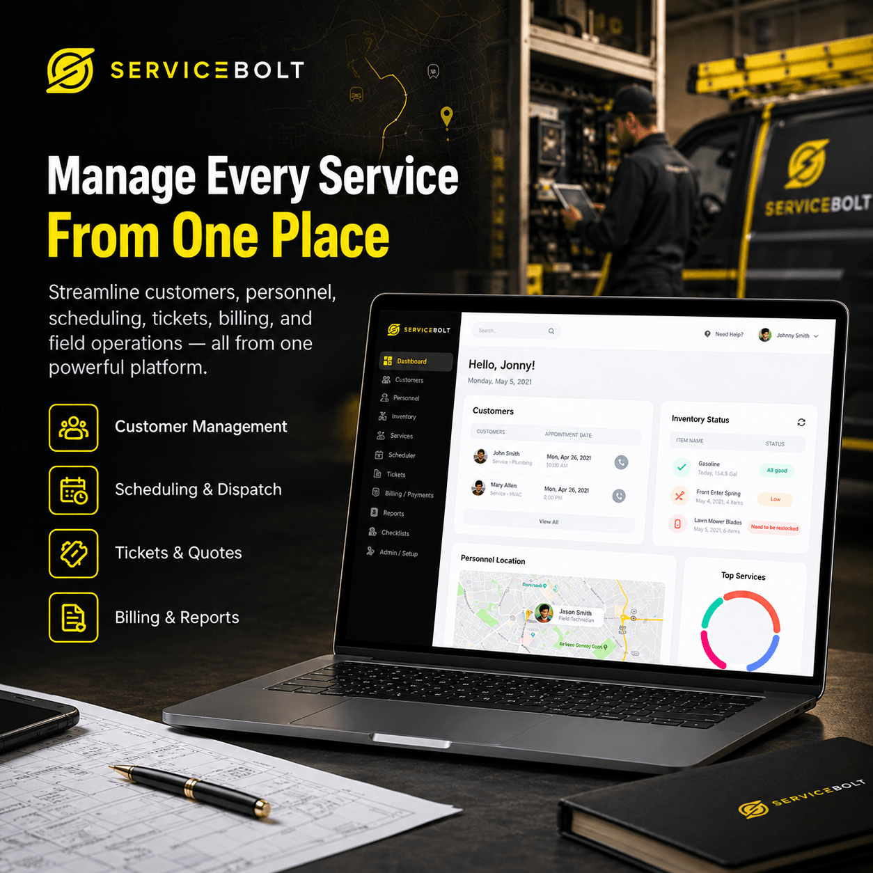 Service Bolt